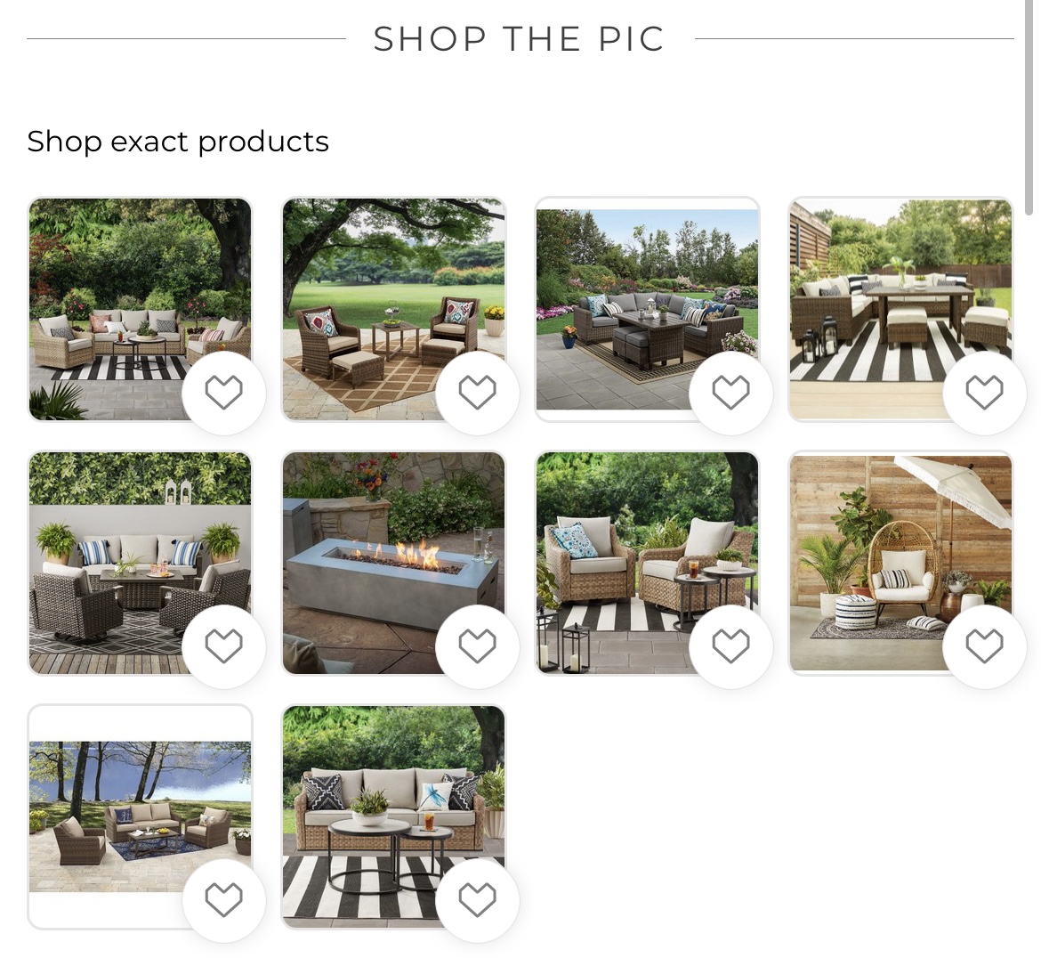 patio sets outdoor furniture 