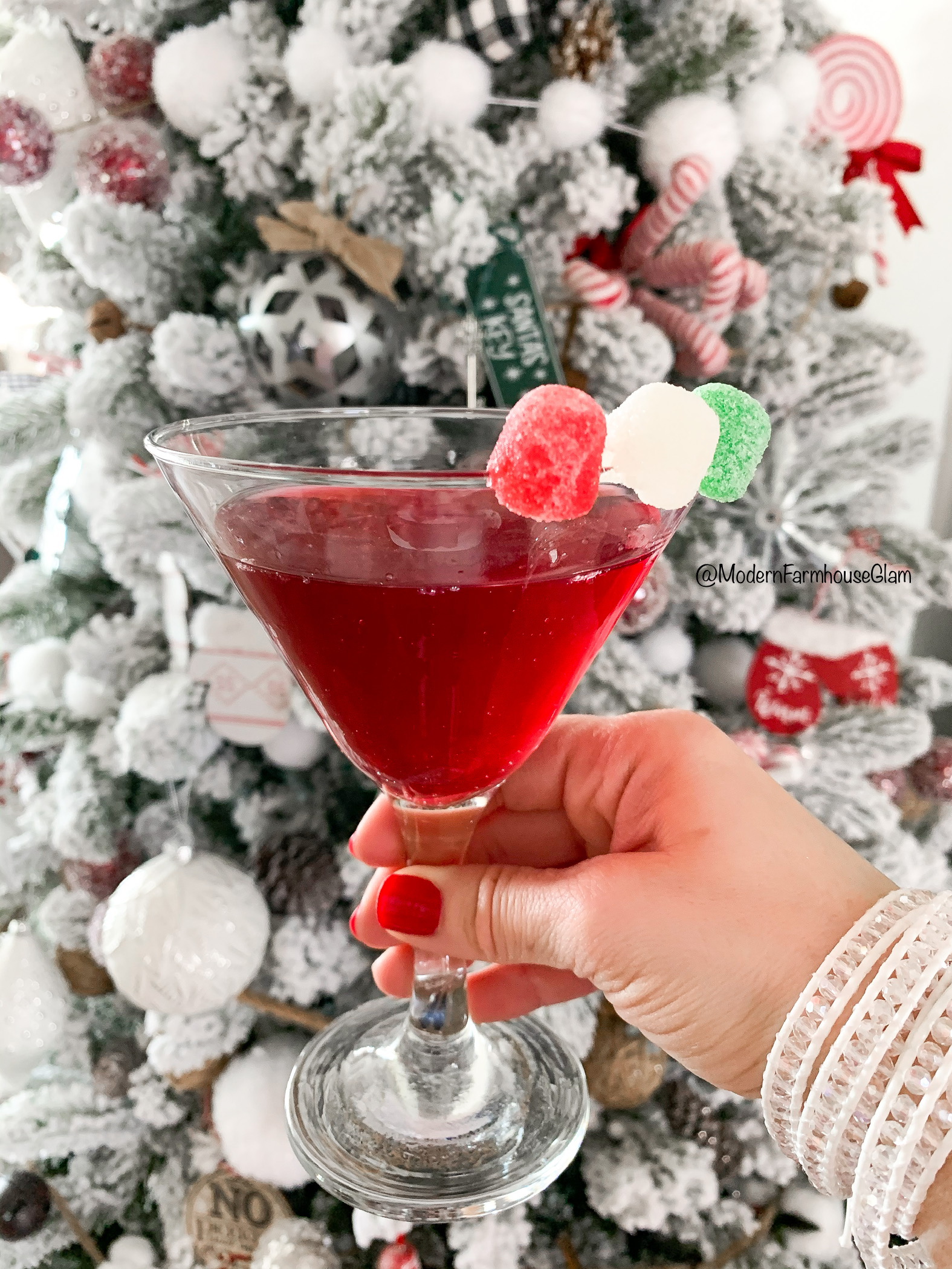 Christmas Tini Cocktail